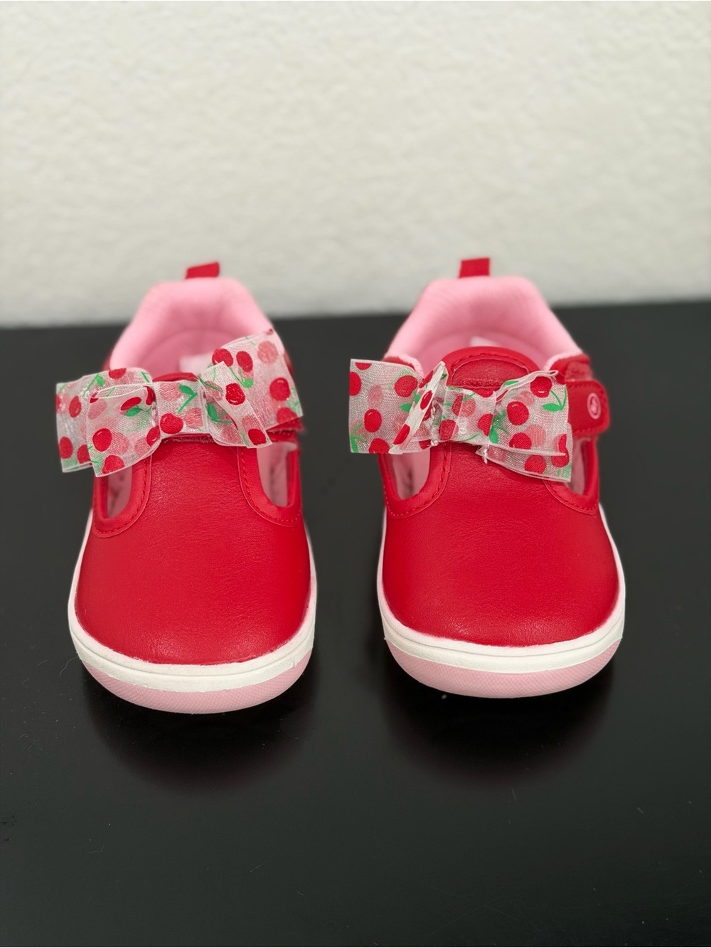 Stride Rite Kamila Mary Jane-Red Cherries
